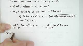 124. théorème de la bijection : existence et unicité d'une solution