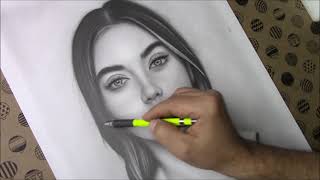 Gerçekçi Portre Çizimi 3. Bölüm Saç Çizimi Ve Küçük Detaylar