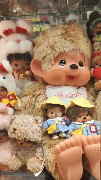 Peluche Monchhichi, le choix de Laëtitia, Fnac Rosny 2 