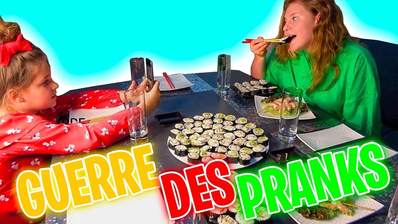 La Guerre Des Pranks ! Amélya Vs Elina ! YouTube