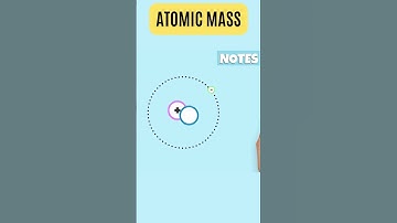 Structure of Atoms | Protons, Neutrons, Electrons, Atomic Mass