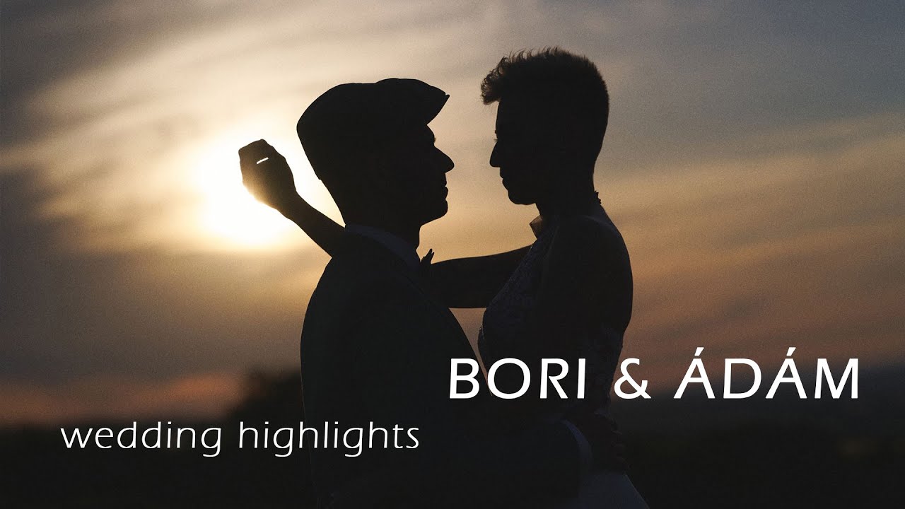 Bori & Ádám - Az esküvő legszebb pillanatai (wedding highlights)
