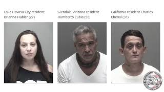 Drug Investigations Leads to 3 Arrested in Lake Havasu City (8/10/22)