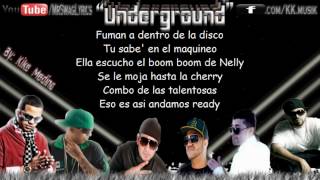 Ñengo Flow Ft. J. Alvarez, Luigi 21, Dalmata, Geo Guanabana, Chino Nyno - Underground -Letra- HD