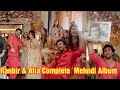 Ranbir kapoor  alia bhatt complete mehndi albumranbir akpoor  alia bhatt weddingmehndialbum