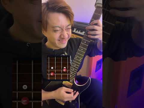 色んな人のギターコードの押さえ方の違い Shorts 