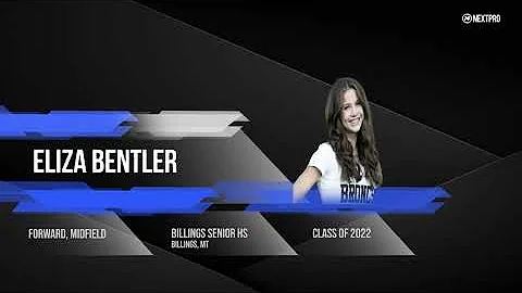 Eliza Bentler.  Class of 2022. Forward.