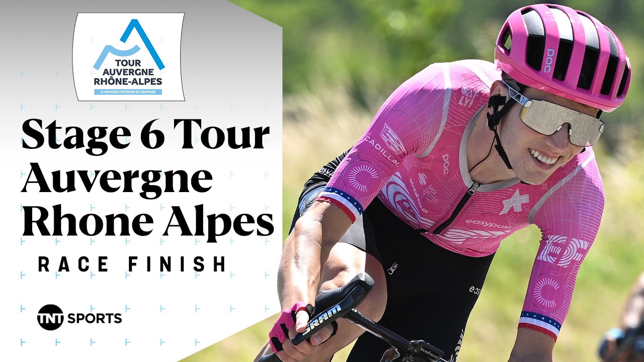 NECK AND NECK! ๐ฟ | 2026 Stage 6 Tour Auvergne Rhone Alpes Final KM's | TNT Sports Cycling