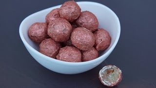 Hjemmelavet Konfekt Med Glimmer Liv Martine