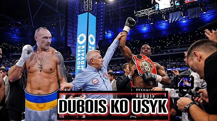 How Dubois Knockout Usyk in Usyk vs Dubois 2 Full Fight | Boxing Highlights