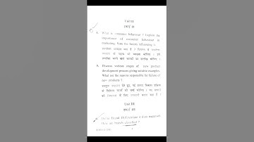 Marketing Management 2023 - 4 sem (B.com)