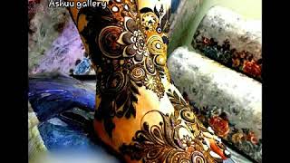 Legs Beautiful Mehndi Designhenna,Arts,Unique Design,Ideas For Girls