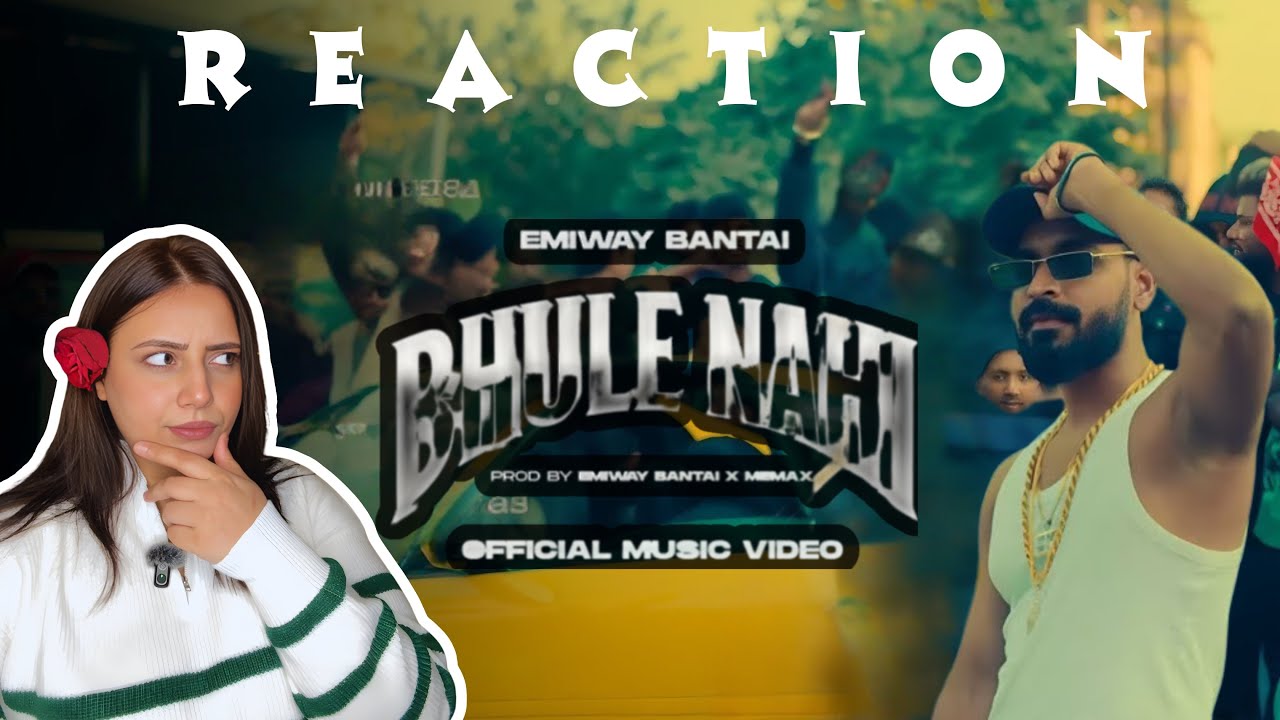 PAKISTANI 🇵🇰 REACTS TO | EMIWAY BANTAI - BHULE NAHI | OFFICIALMUSIC VIDEO