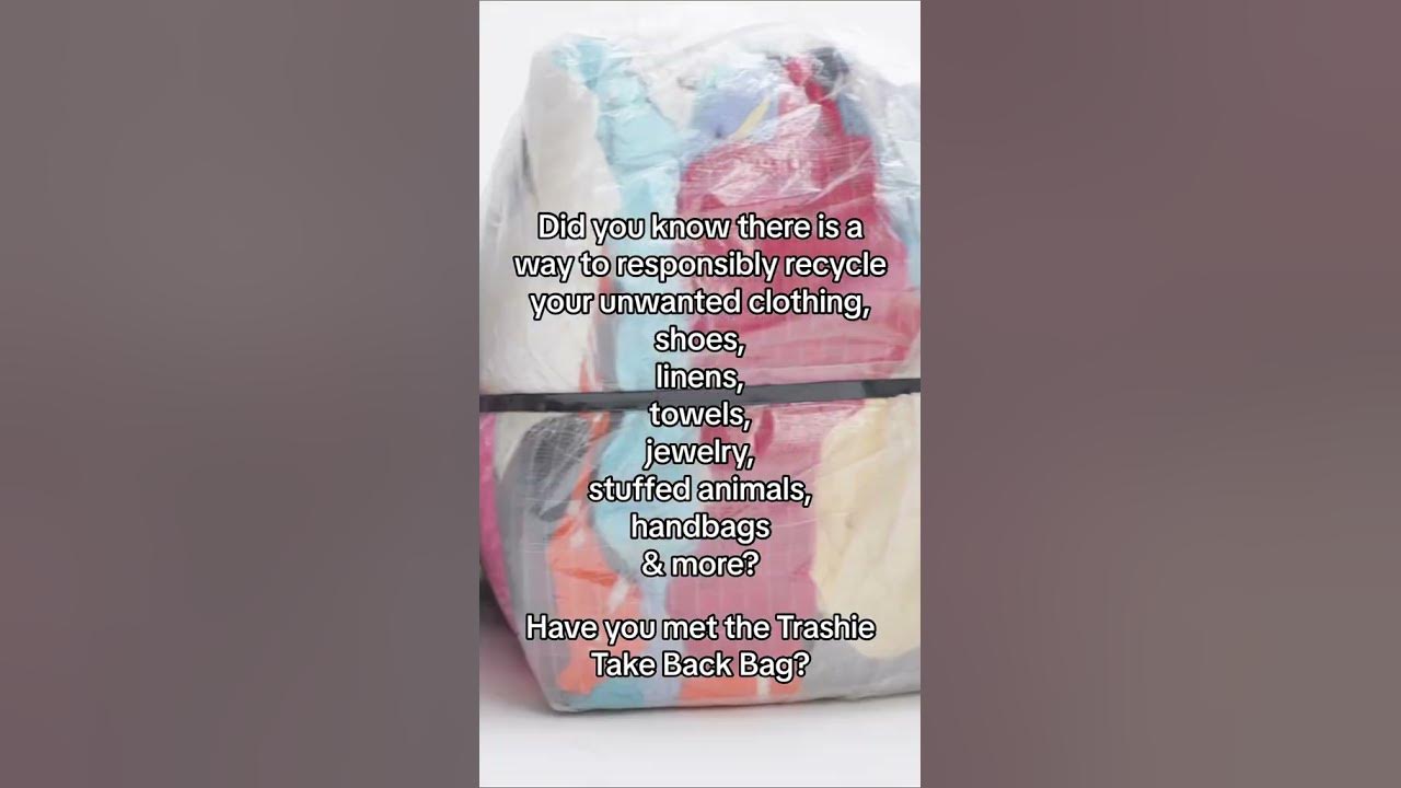 Let us introduce you to the Trashie Take Back Bag! 