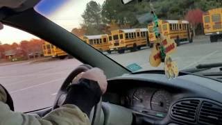 Driving with Cerebral Palsy T.J.'s first attempt