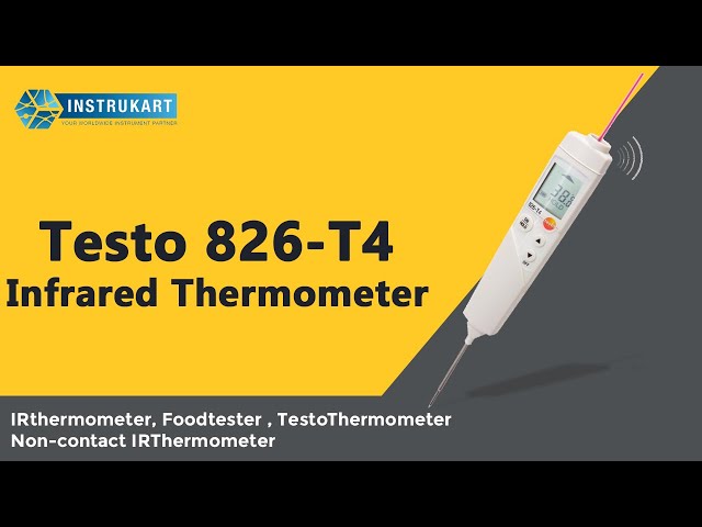 Testo 826-T4 Digital Infrared Food Thermometer