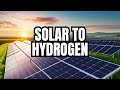Assessing Solar Energy Potential for Green Hydrogen Production