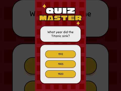 Quiz Master | History | 20th Century | Beginner’s Luck