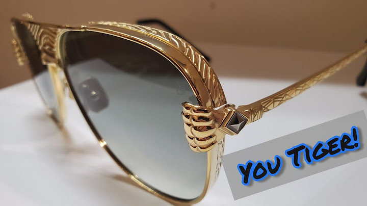 Designer Sunglasses You Didn't Know Existed But You're Going To Need! Anna-Karin Karlsson You Tiger!