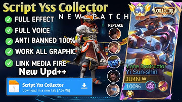 Script Yi Shun Shin Collector - Lone Destructor No Password | Full Effect Voice | New Patch