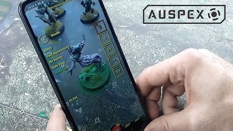 Auspex, Augmented Reality App for Wargames
