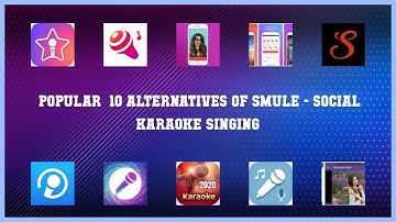 Smule - Social Karaoke Singing | Best 19 Alternatives of Smule - Social Karaoke Singing