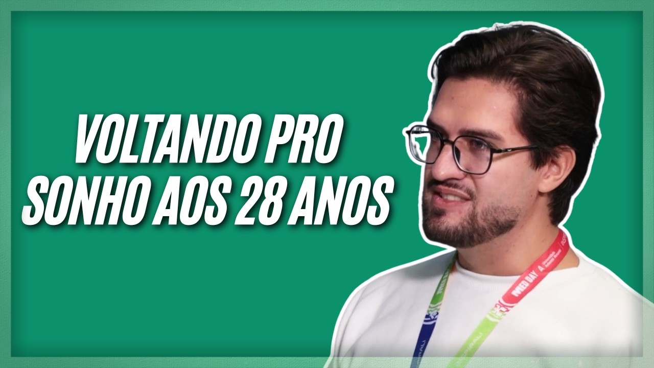 Nunca é Tarde Para a Medicina: Retomando o Sonho aos 28 Anos | Podcast QEM