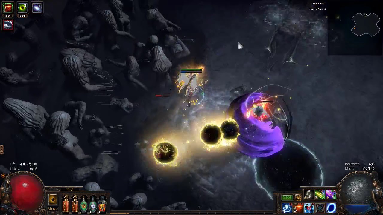 Barrage/Lightning arrow Voidfletcher  Pathfinder Uber elder 3.6