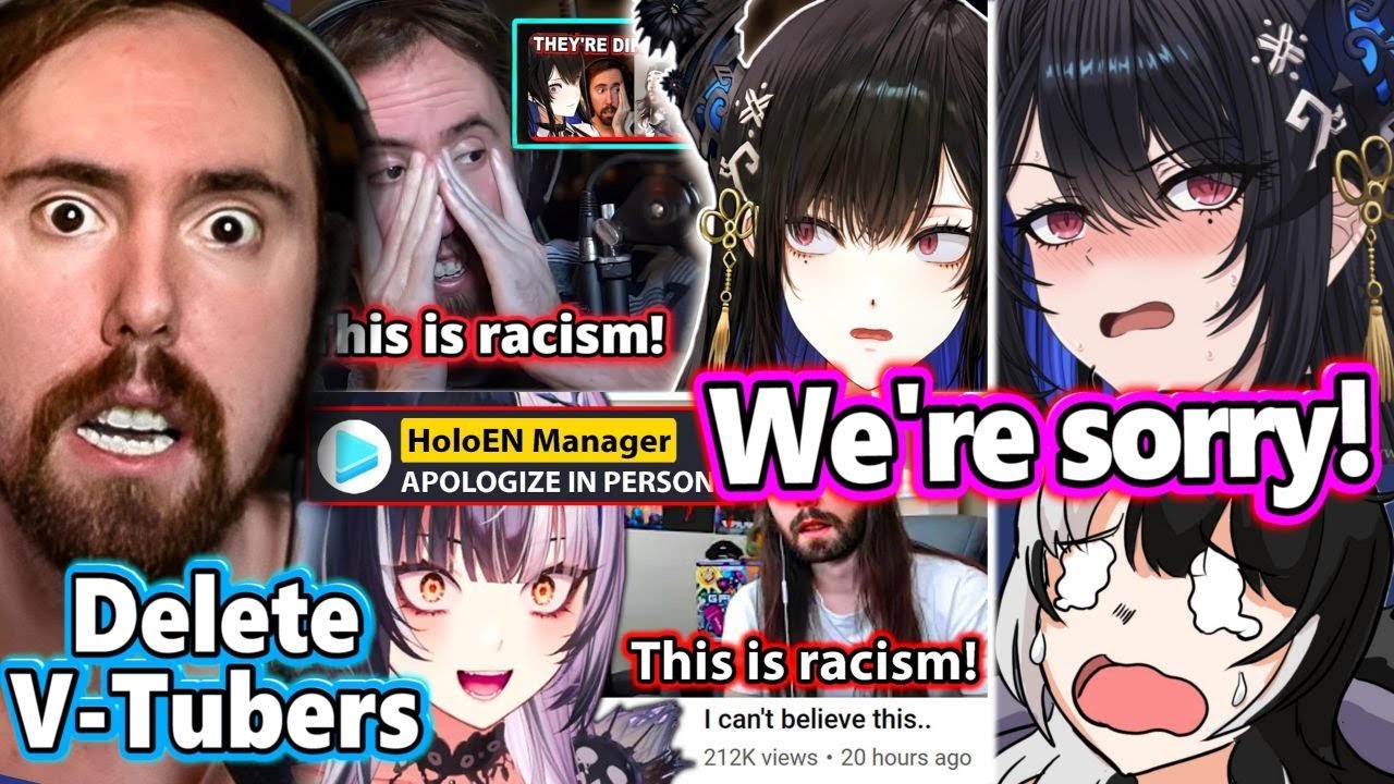 Асмонголд реагирует на извинения Нериссы и Шиори... 【Hololive En】