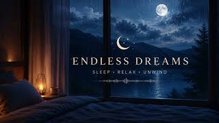 Dream Endless | Deep Sleep Music • Rain Sounds • Hang Drum • Peaceful Night