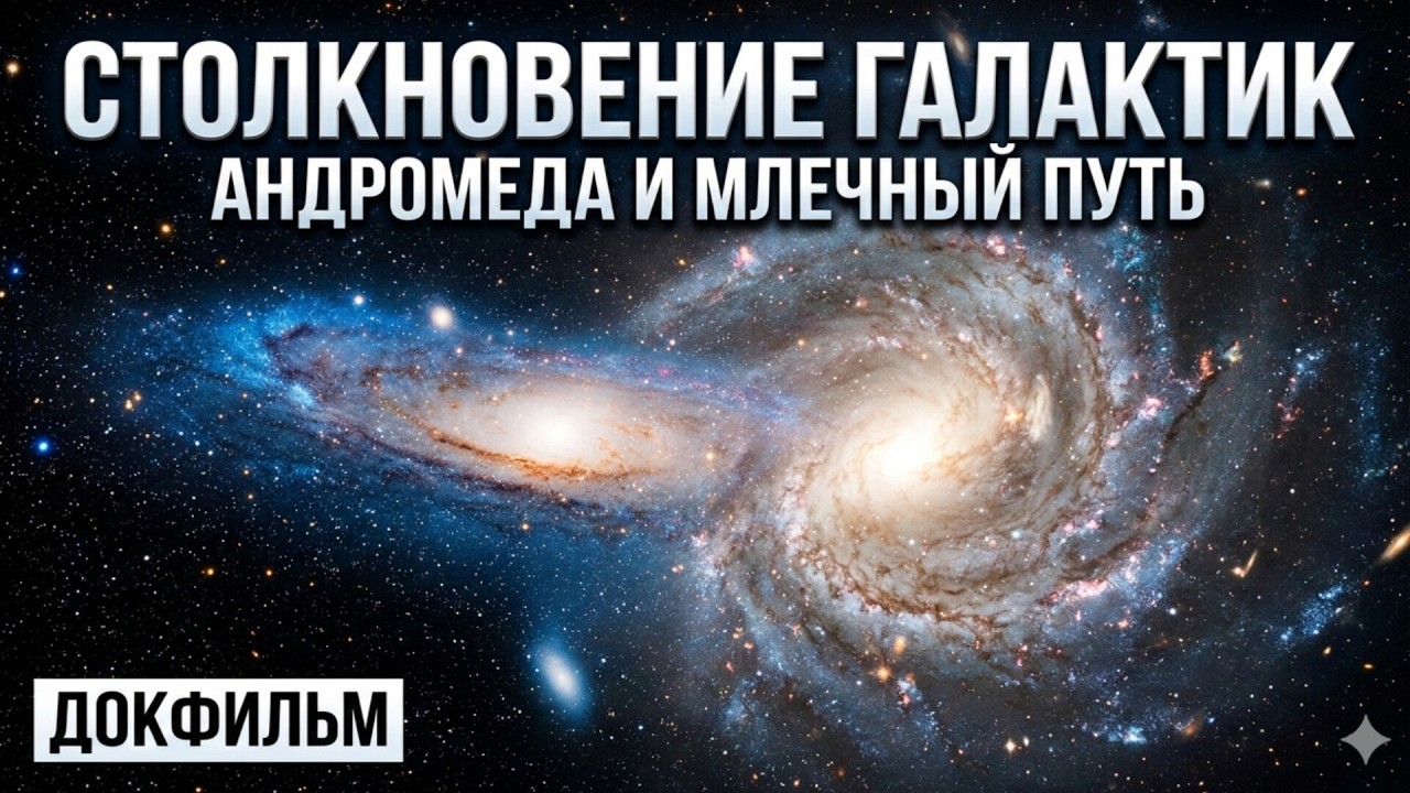 Столкновение галактик Андромеда и Млечный путь