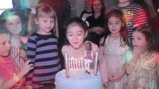 видеосъемка детского Дня рождения
