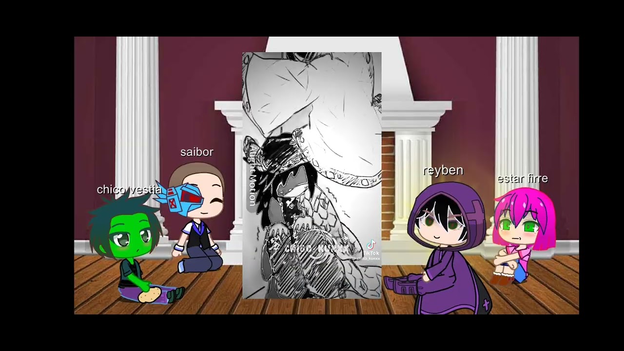 Jóvenes Titanes reaccionan a Robin es  giyu tomioka . original 👍🙃😺