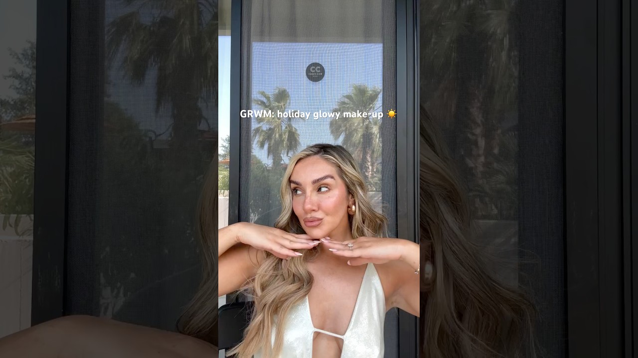 My glowy holiday make-up routine 🍋 “LAURAMLF” for £££ off Lookfantastic (ad) 