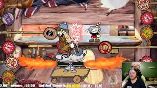 Cuphead S and P Ranks: Werner Werman S
This one wasnt very hard but took me a while because I realized that the hardest part of the fight was getting 3 parries. I finished an attempt super early on damageless with only 2 parries so I didnt get S rank. Im expressing my frustration in the video because the only reasonable way to get 3 parries on the fight is to get super lucky with the RNG on the first phase, whether or not he does the spoon attack twice. Either way another one added to the checklist. Watch live at https://www.twitch.tv/dickhiskhan Cuphead S and P Ranks: Werner Werman S