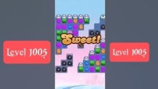 candy Crash level 1005+ amizing game play।solve in one minute screenshot 5