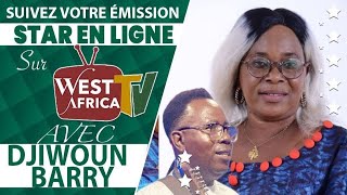 DIRECT STAR EN LIGNE AVEC DJIWOUN BARRY, BOUBACAR KOUYATE ET CAMPBELL SUR WEST AFRICA TV screenshot 3
