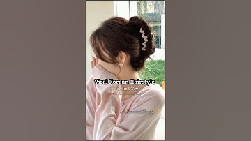 Viral Korean Hairstyle hack 💫#shorts #aesthetic #hairstyle #fyp #ytshortsytshorts