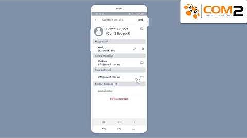 Avaya IX Mobile - Creating and Using Favorites