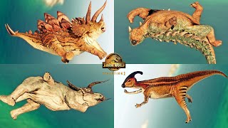 EVERY HERBIVORE DINOSAUR GETS RAGDOLLED ACROSS OCEAN IN JWE2