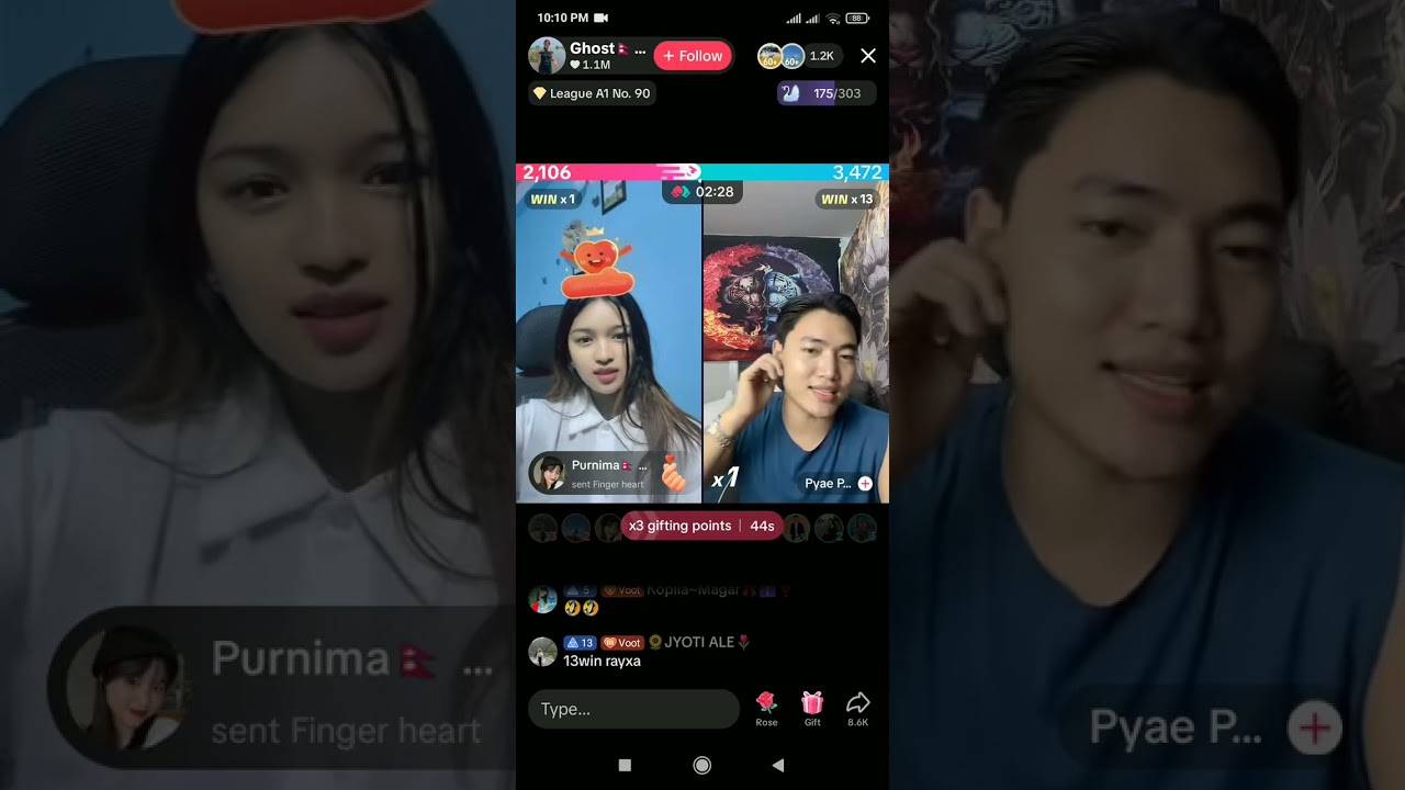 Random boy kissed ghost and propose her ❤️ 