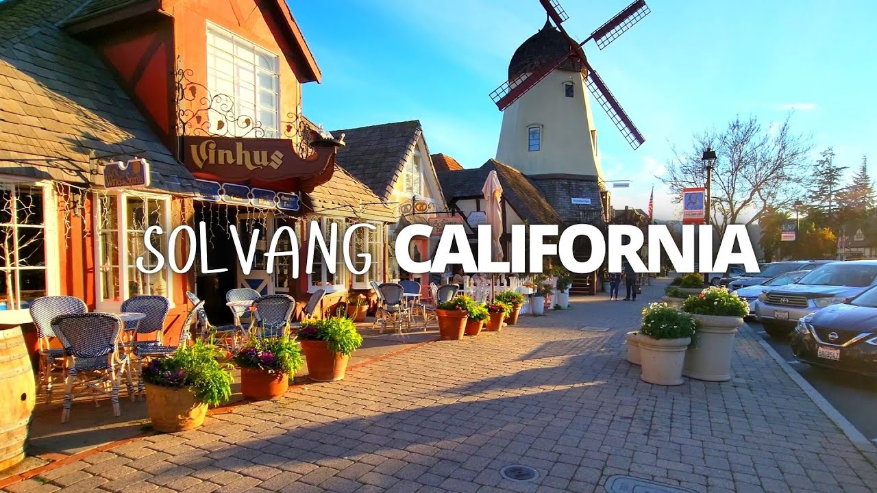 walking tour of solvang california