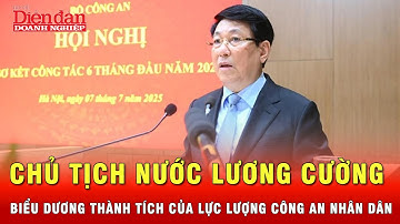 Chủ tịch nước Lương Cường biểu dương lực lượng Công an nhân dân | Tin tức 24h