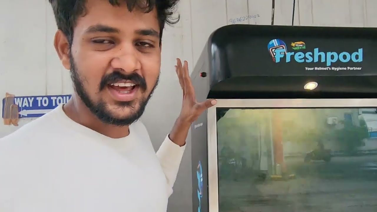 Automatic Helmet Cleaning Machine 2025 | Hyderabad Bike Helmet Clean 