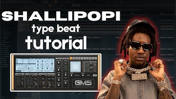 Making Amapiano beats for Shallipopi in FL Studio with stock plugin tutorial