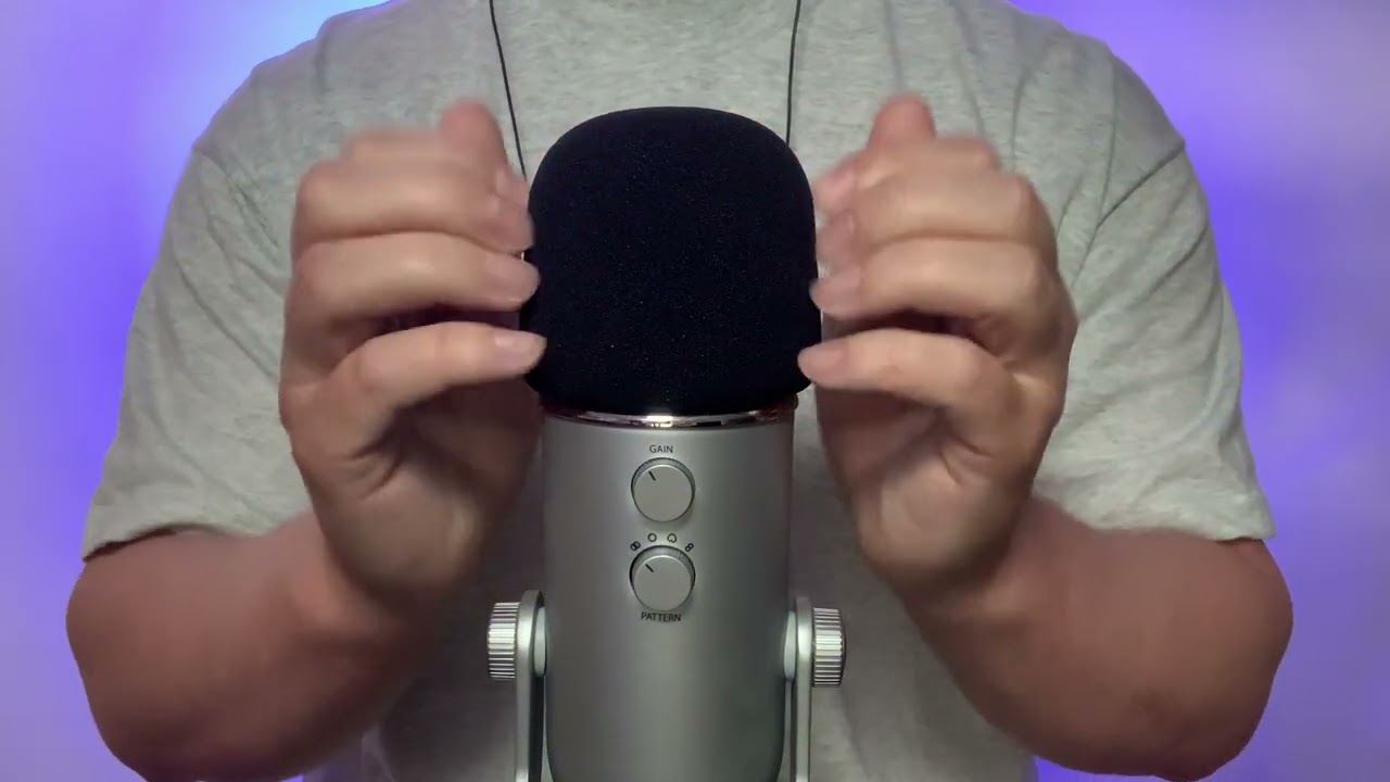 ASMR Mic Scratching(foam cover) to Help You Relax and Unwind | No Talking ASMR