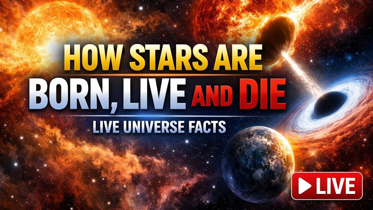 The Life and Death of Stars | Live Universe Facts - YouTube