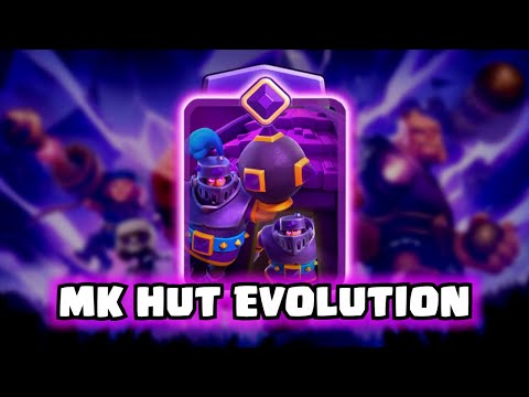 Mega Knight Hut Evolution | Clash Royale