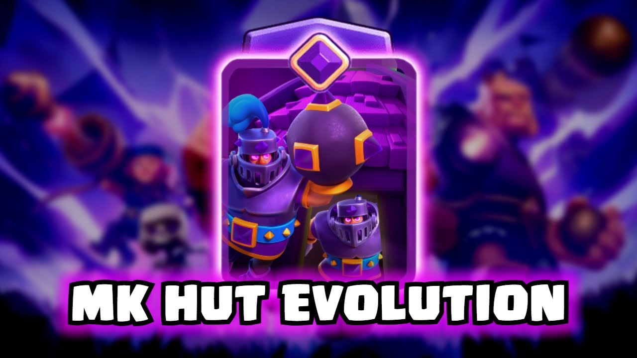 Mega Knight Hut Evolution | Clash Royale