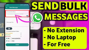 Whatsapp Bulk Message Sender - 2025 : How To Send Bulk Whatsapp Messages